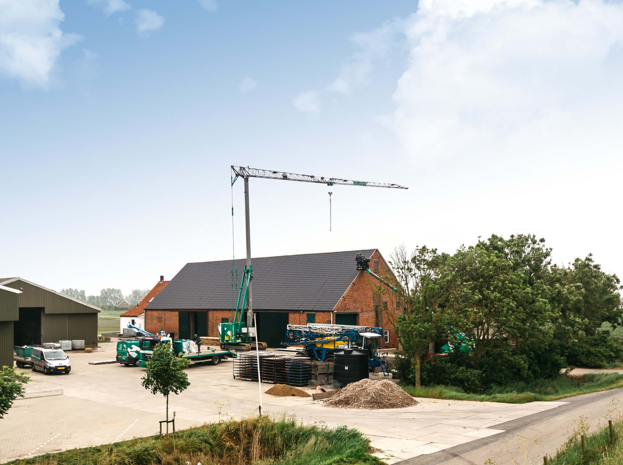 Dakwerk loods