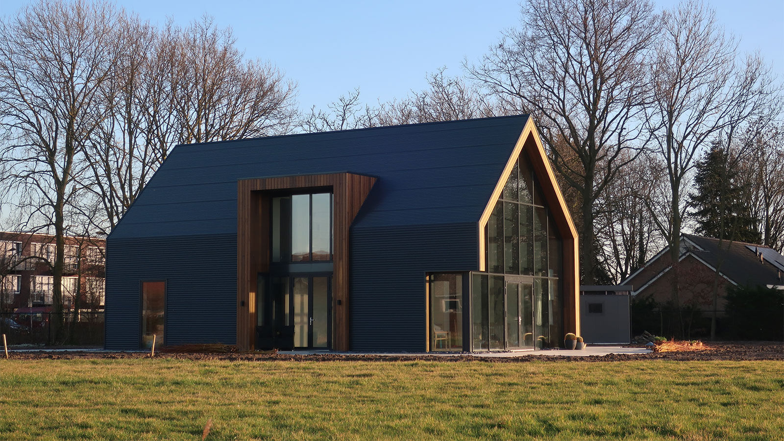 Staalframebouw woning
