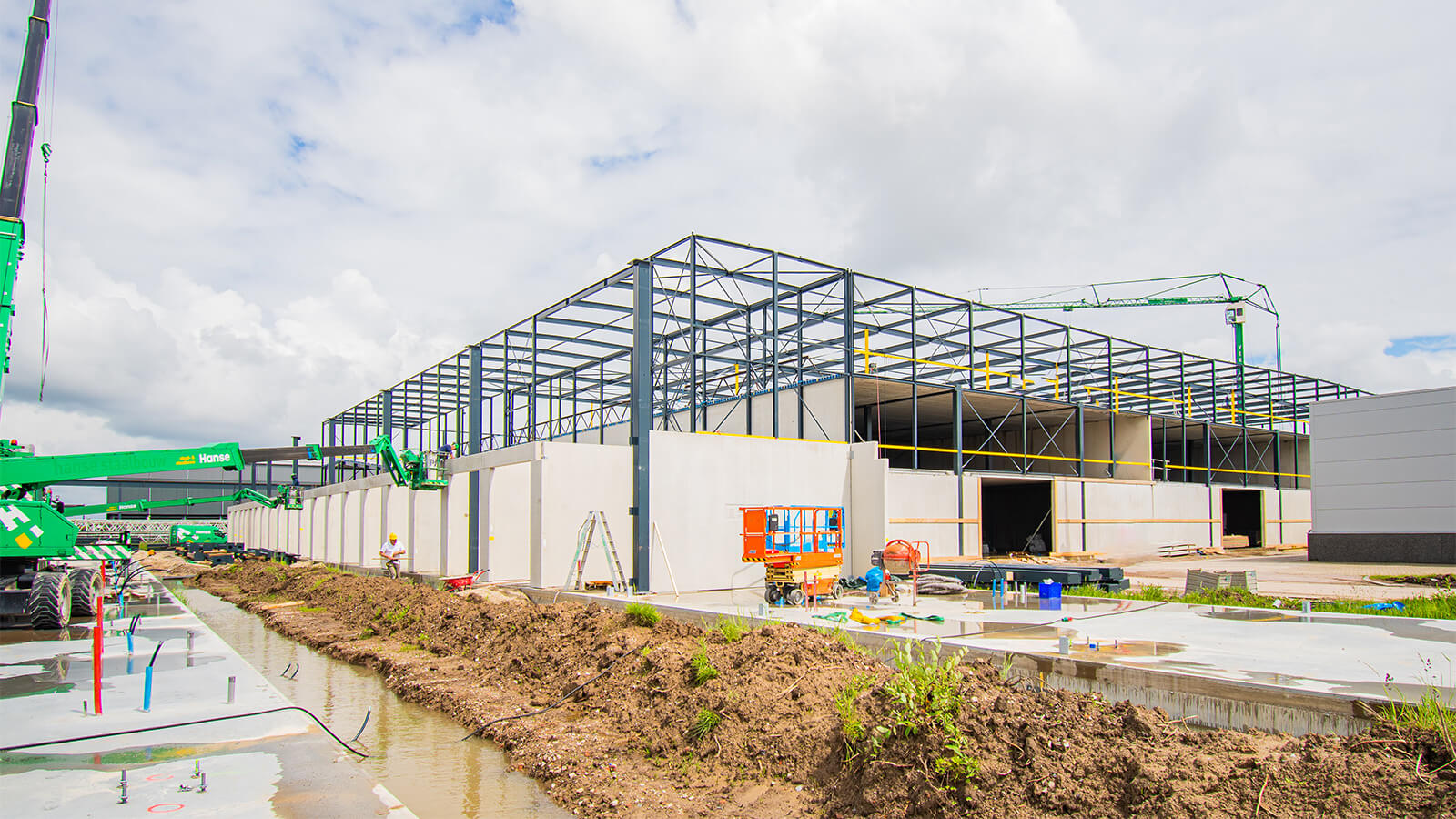staalconstructie bedrijfshal