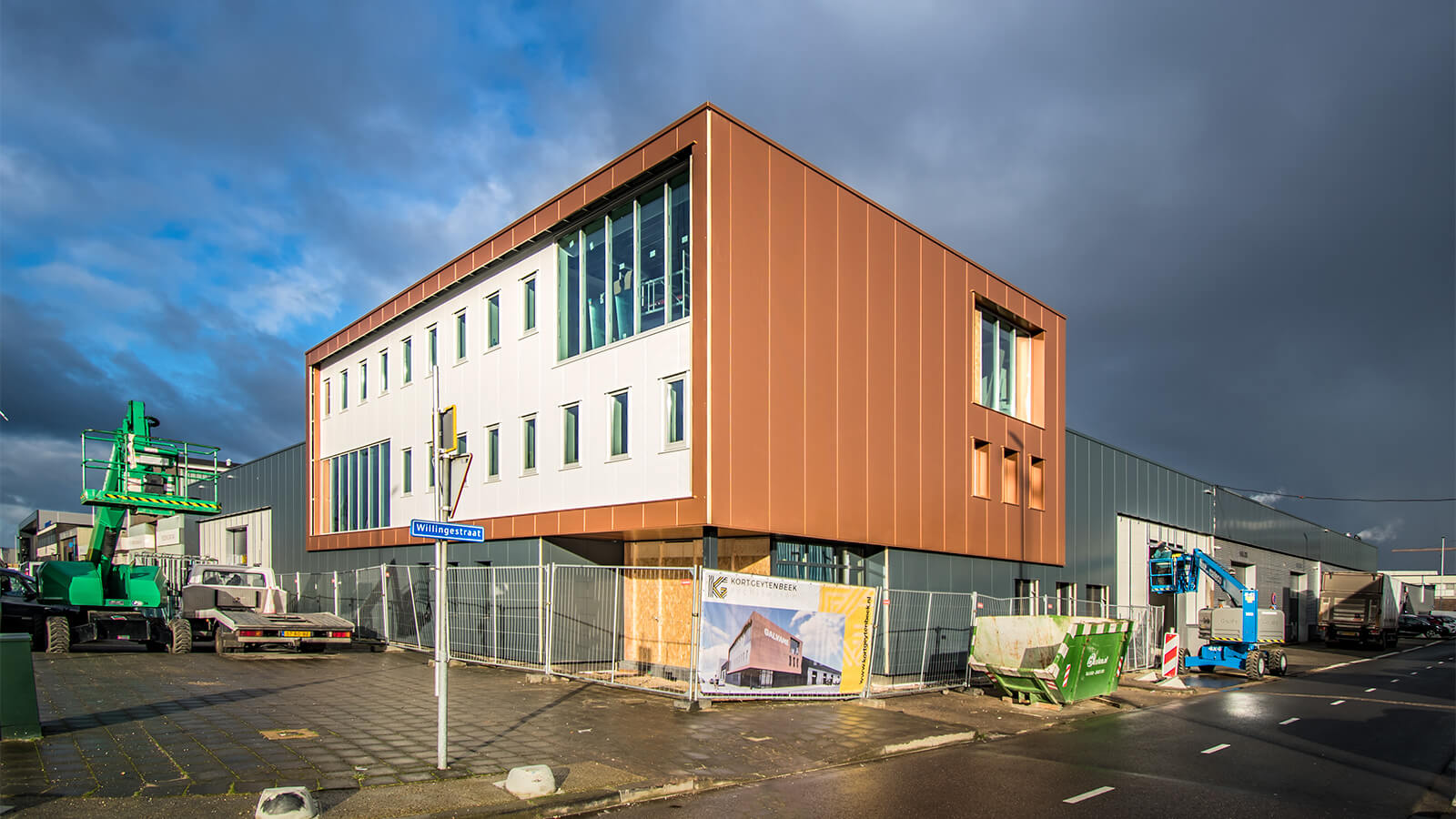 Distributiecentrum bouwen