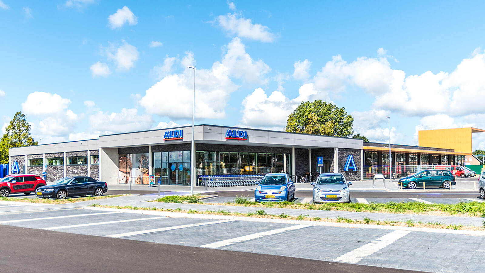 Supermarkt bouwen